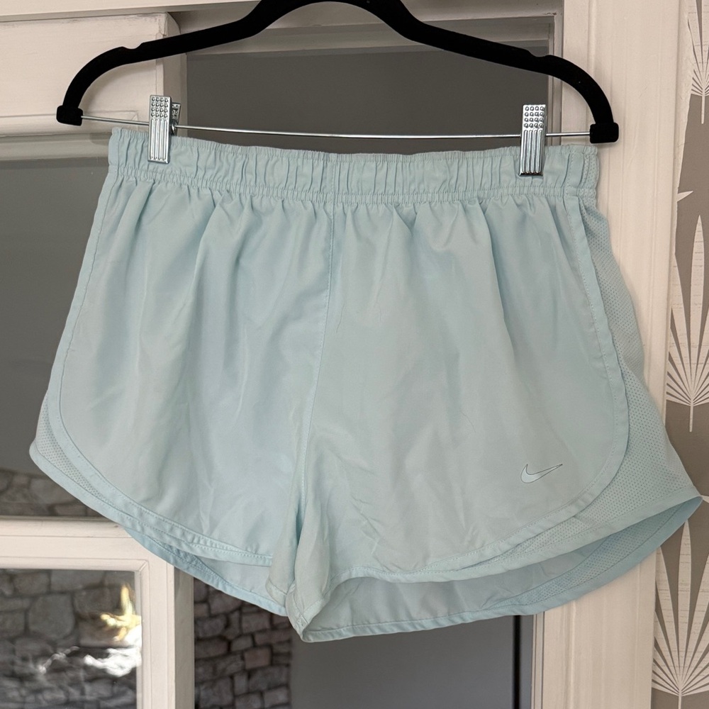 Nike Women's Sky Blue Athletic Shorts
